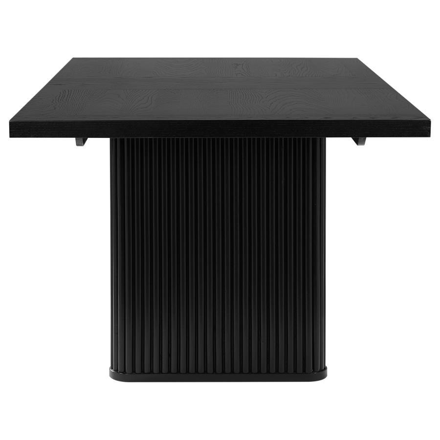 Dining Table 5 Piece Set - Black