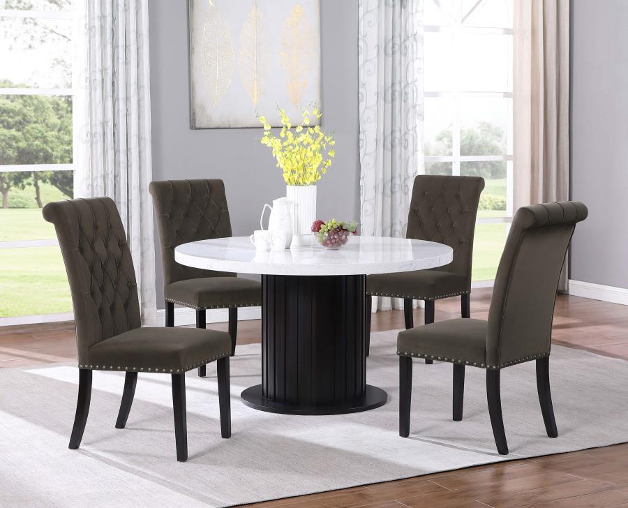 Sherry - Dining Table 5 Piece Set - Brown