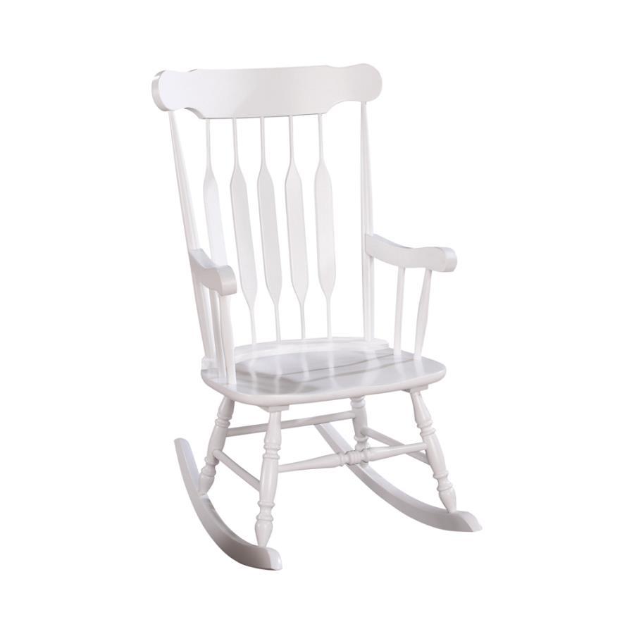 Gina - Windsor Back Rocking Chair - White