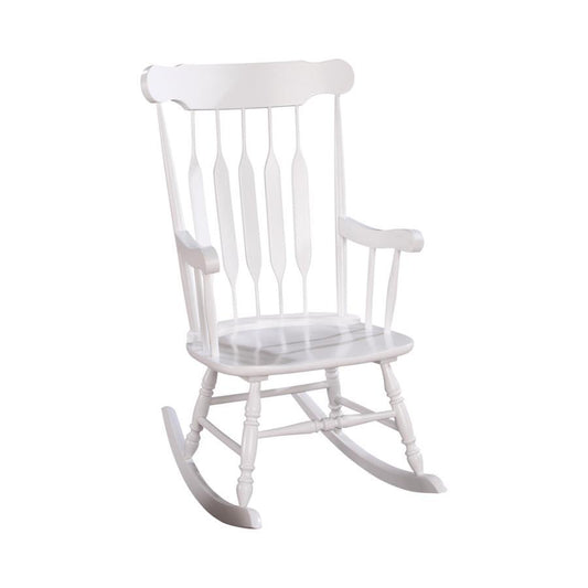 Gina - Windsor Back Rocking Chair - White