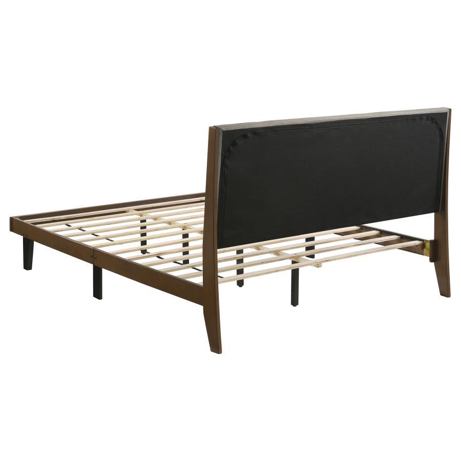 Mays - King Bed 5 Piece Set - Brown