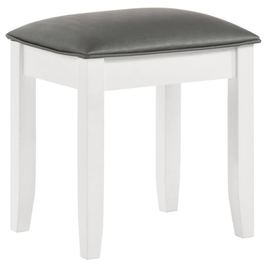 Felicity - Vanity Stool - Gray