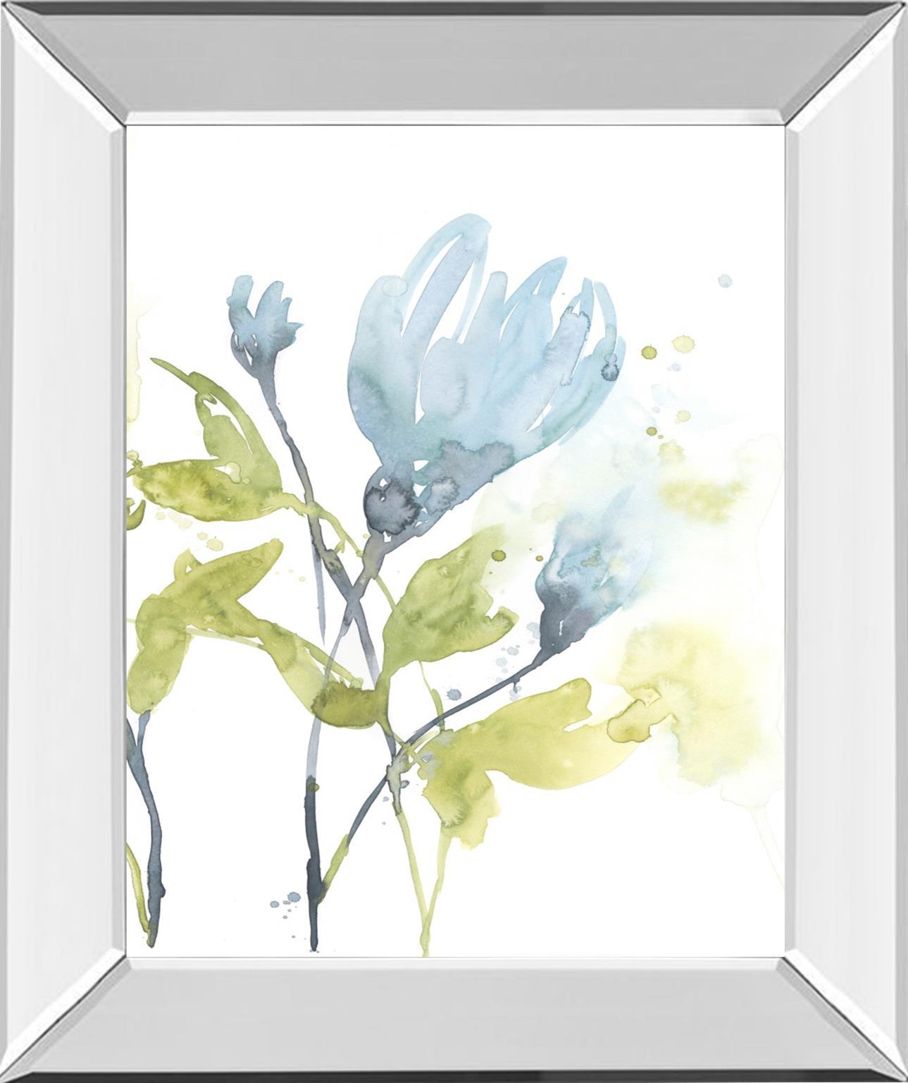 Cerulean Splash II By Jennifer Goldberger - Light Blue