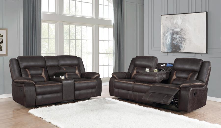 Greer - 2 Piece Living Room Set - Brown