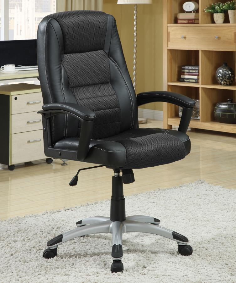 Dione - Adjustable Office Chair - Black