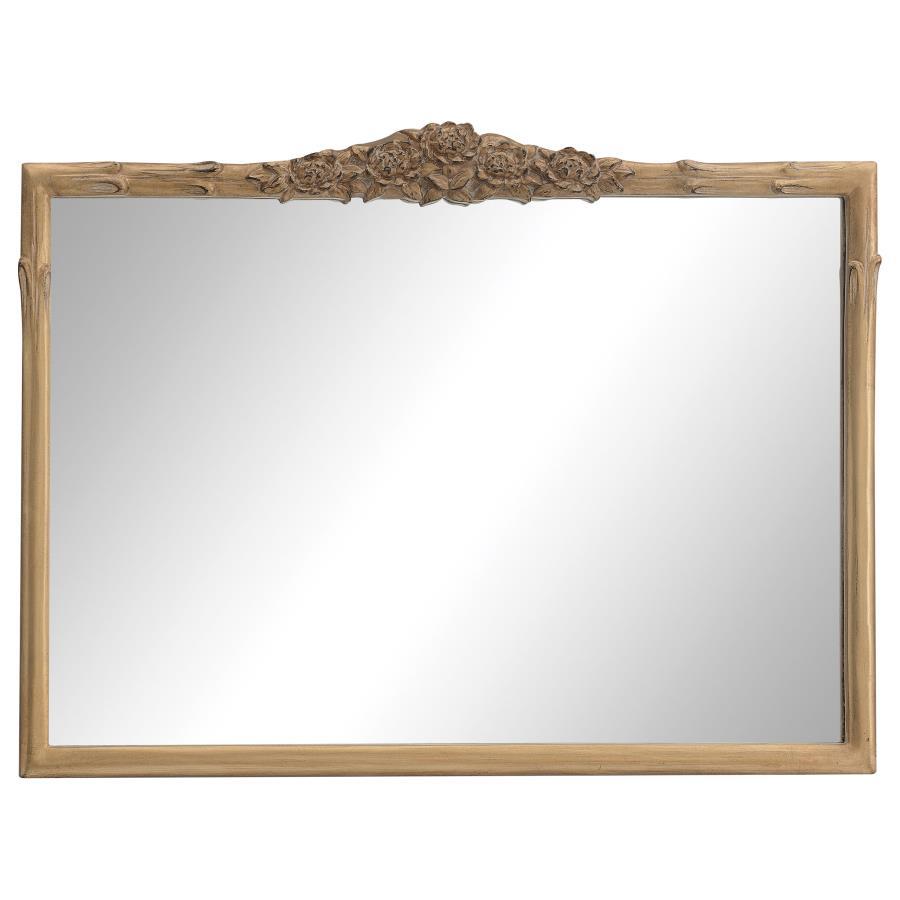 Sylvie - Mantel Mirror - Light Brown