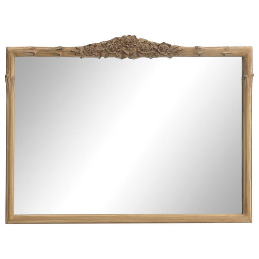 Sylvie - Mantel Mirror - Light Brown