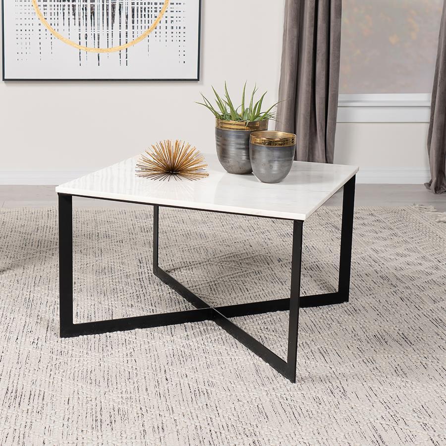 Coffee Table - White / Black