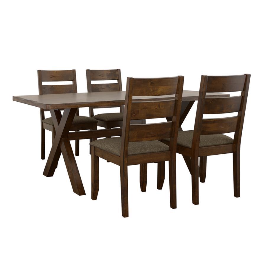 Alston - Rustic Trestle Dining Room Set