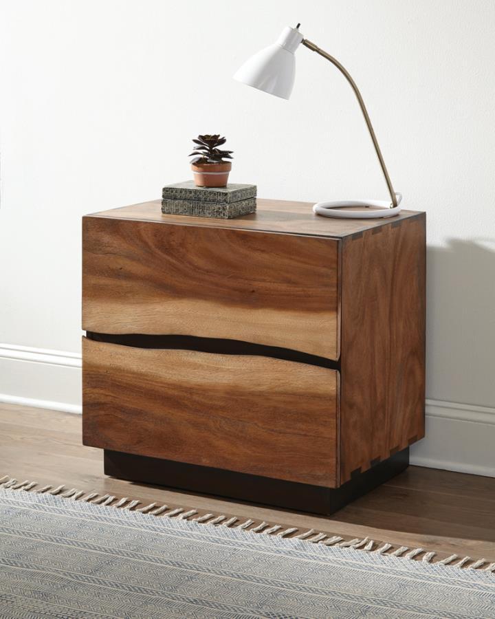 Winslow - 2-Drawer Nightstand - Brown