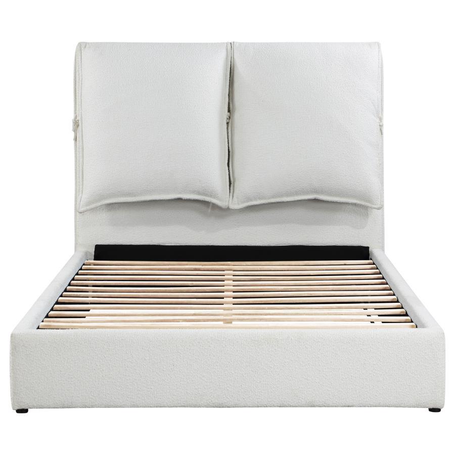 Queen Bed - White