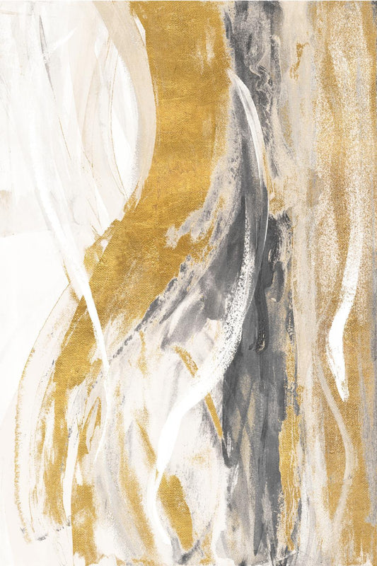 Framed - Gold Bossa Nova I By Lanie Loreth