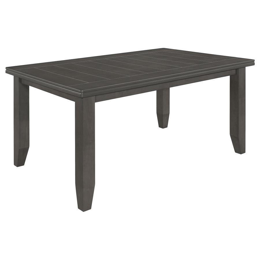 Dalila - Dining Table 5 Piece Set - Gray