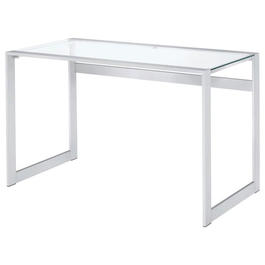 Hartford - Writing Desk - Pearl Silver