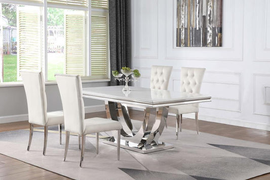 Kerwin - Dining Table 5 Piece Set - White