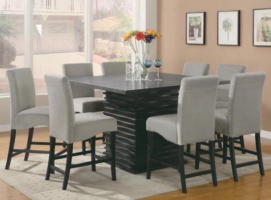 Stanton - 9 Piece Table Set - Light Gray