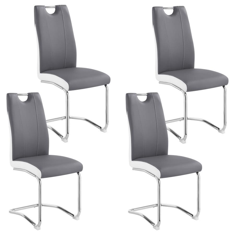 Brooklyn - Side Chair (Set of 4) - Gray