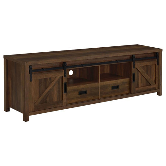 Madra - TV Console With Sliding Doors - Brown