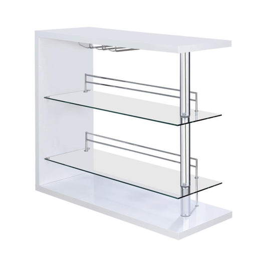 Coaster - Rectangular 2-shelf Bar Unit