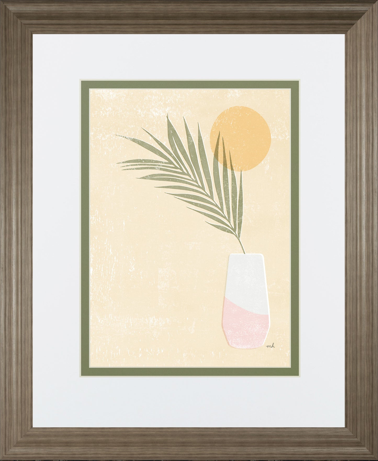 Sun Palm II Blush By Moira Hershey