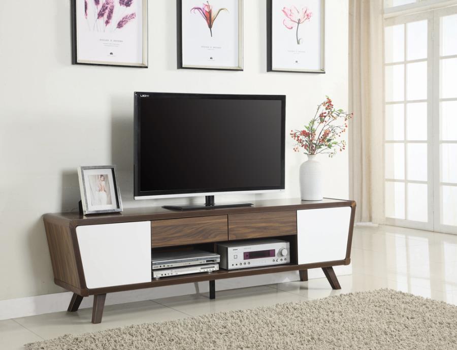 Alvin - 2-Drawer TV Console - Brown