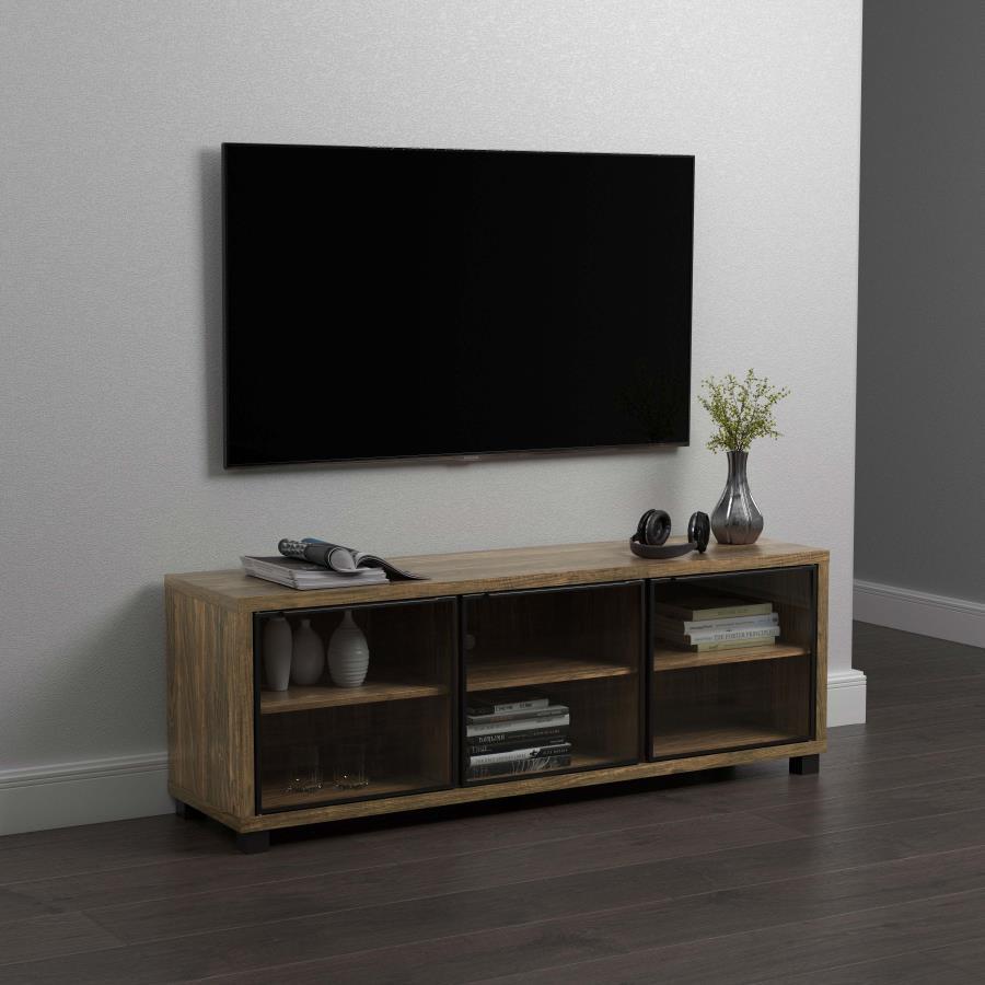 Coaster - Aged Walnut TV Console