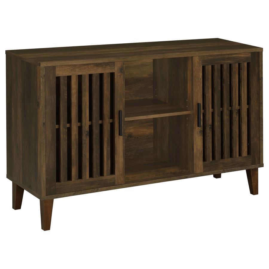 Accent Cabinet In Wood - Dark Pine