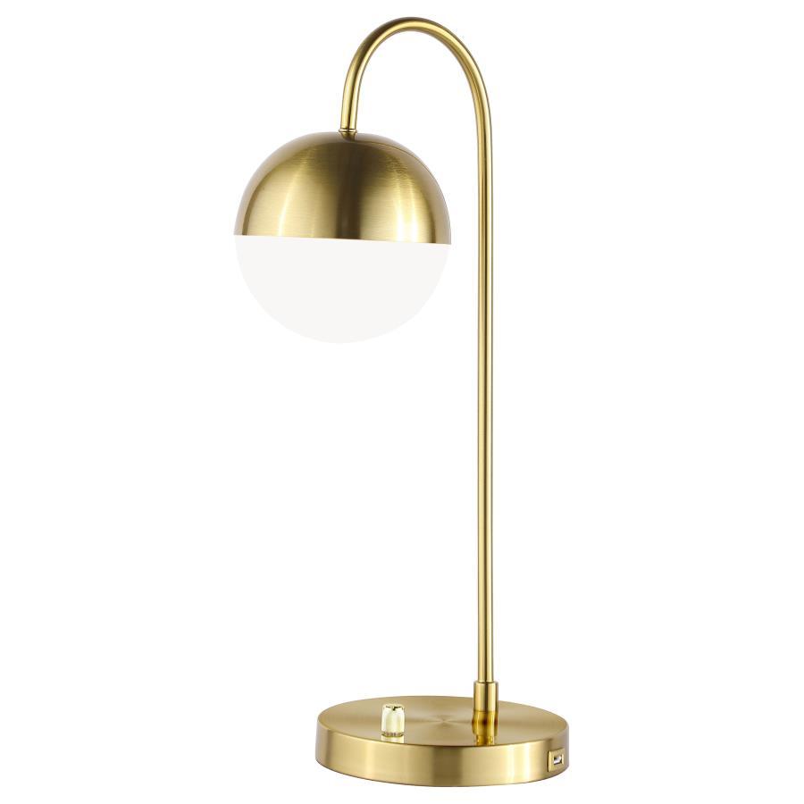 Table Lamp Metal - Yellow