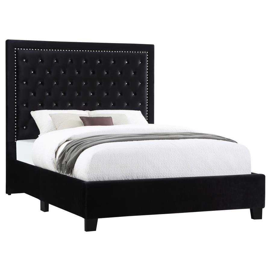 Hailey - California King Bed - Black