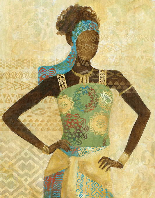 Framed - Tribal Vision I By Nan