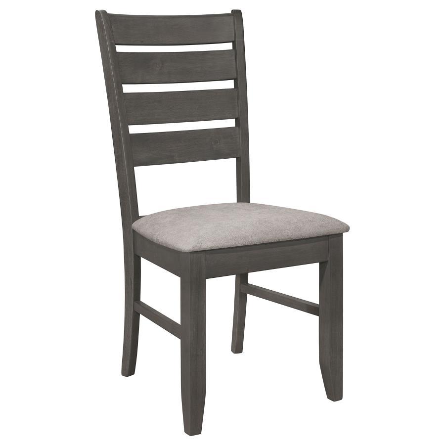 Dalila - Side Chair (Set of 2) - Dark Gray