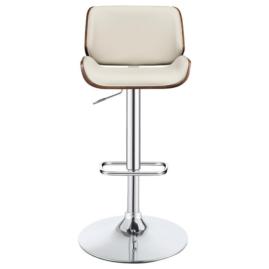 Coaster - Upholstered Adjustable Bar Stool