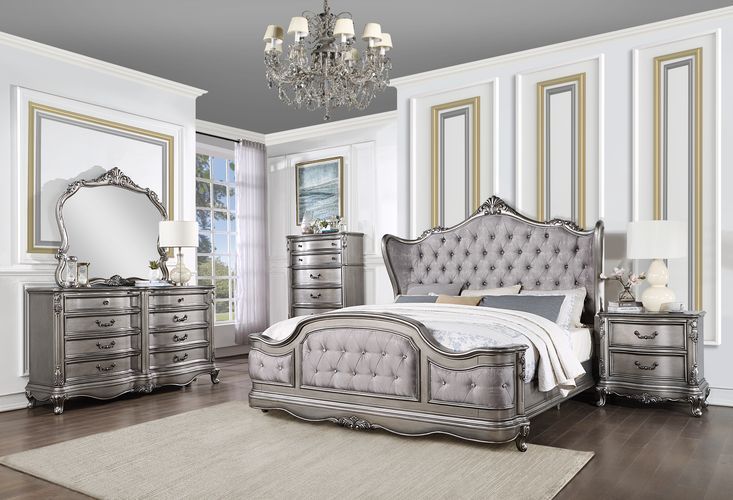 Ausonia - Dresser - Antique Platinum - Finish