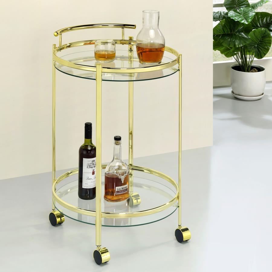 Chrissy - Serving Cart - Yellow