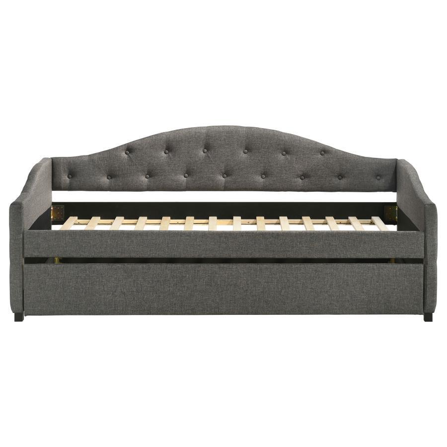 Sadie - Twin Daybed with Trundle - Gray