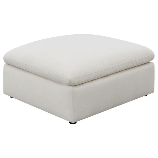Hobson - Ottoman - White