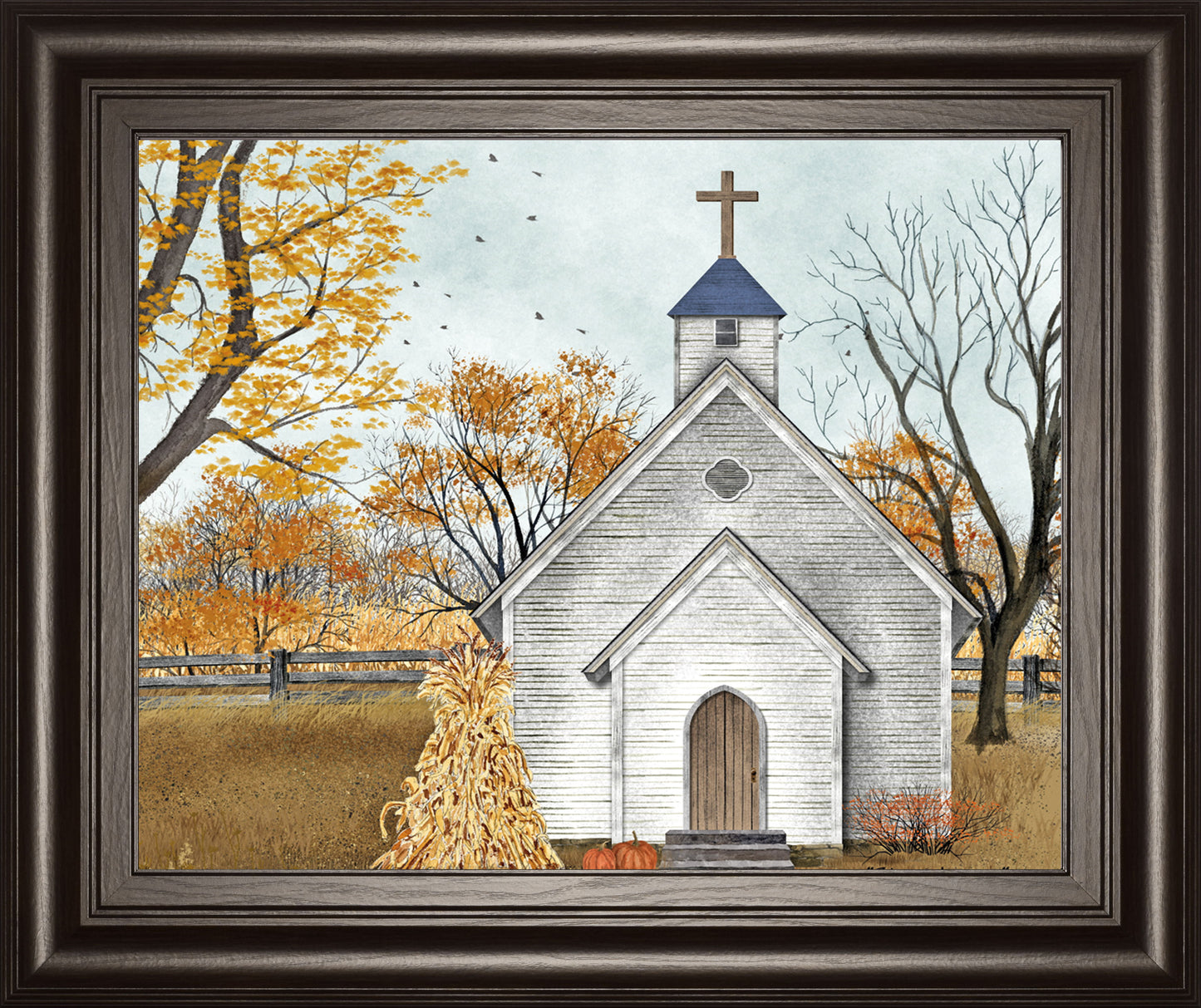 Blessed Assurance By Billy Jacobs - 22 x 26 Wall Art - White