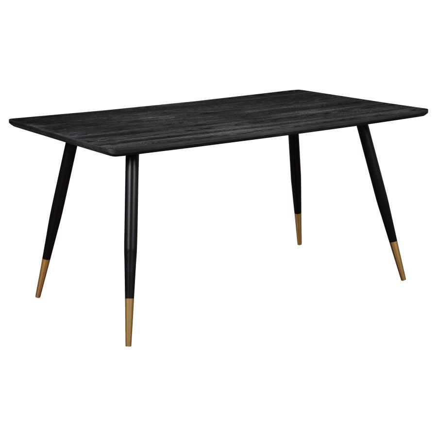 Dining Table - Black / Gold