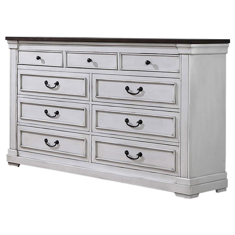 Hillcrest - 9-Drawer Dresser - White