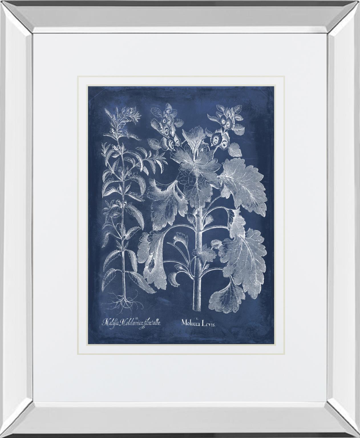 Besler Leaves in Indigo I By Vision Studio - Blue