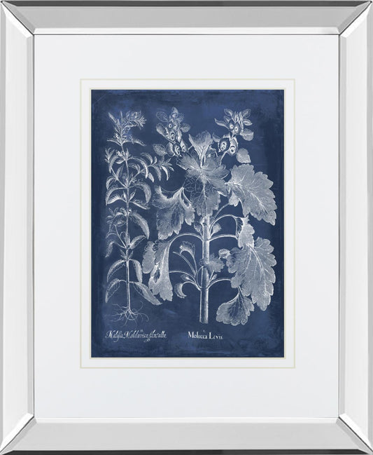 Besler Leaves in Indigo I By Vision Studio - Blue