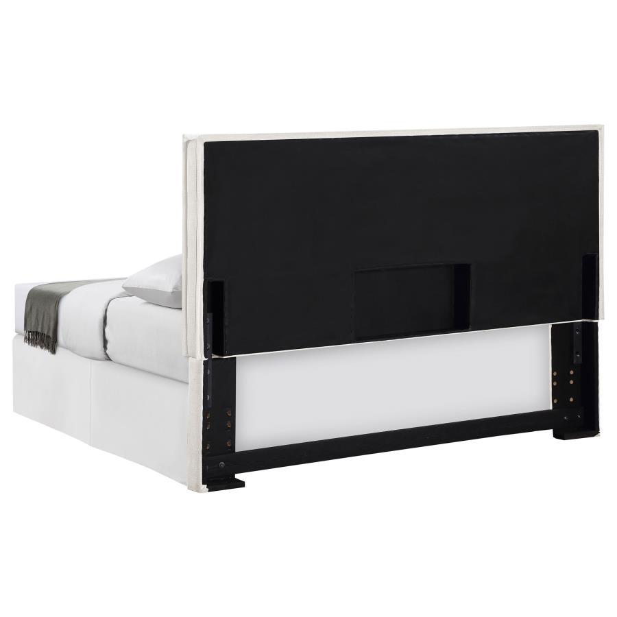 Izzy - King Headboard - Light Gray