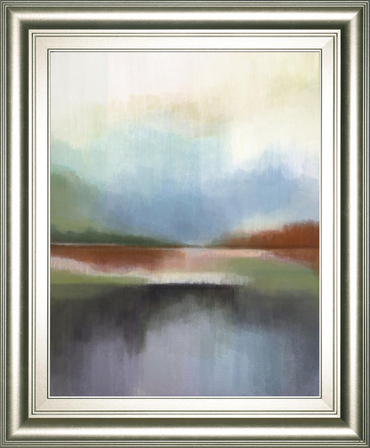 Spring Lake II By Alison Jerry 22x26 - Dark Gray