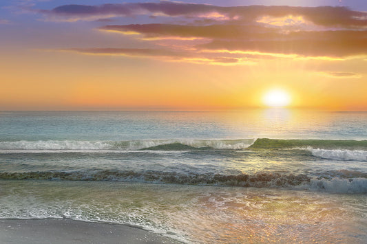 Framed - Dawn Rays By Mike Calascibetta