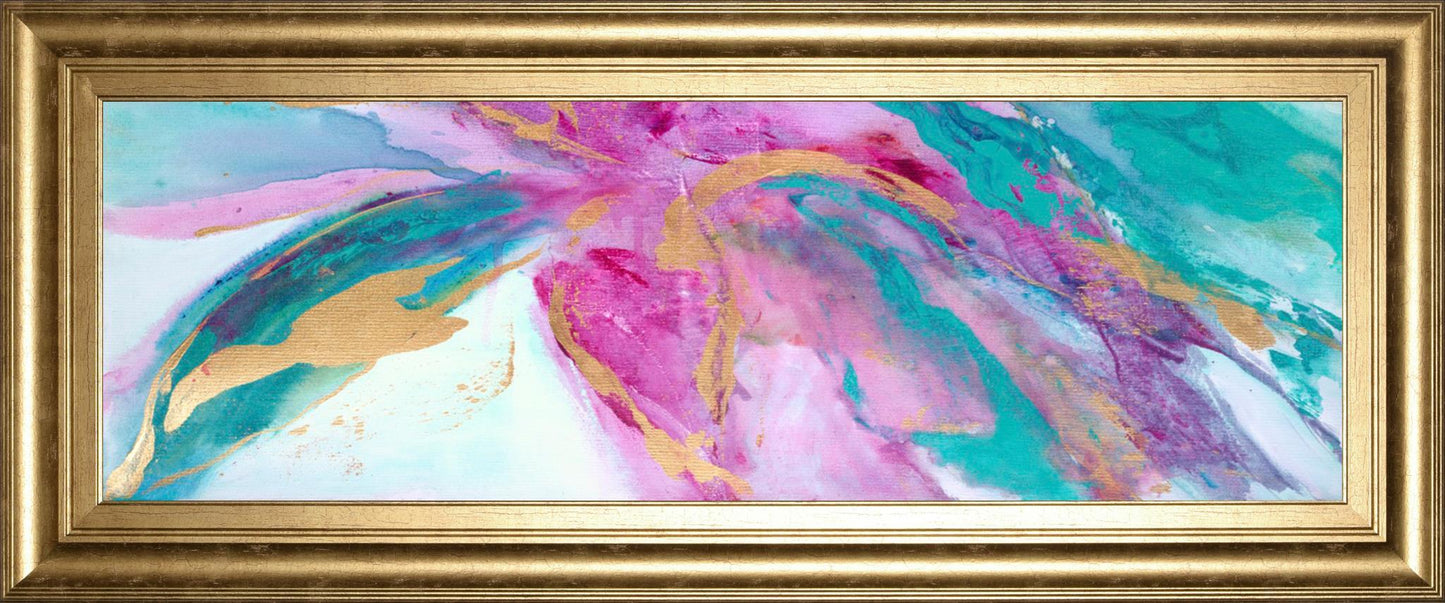 Magenta Colores II By Suzanne Wilkins 18x42 - Purple