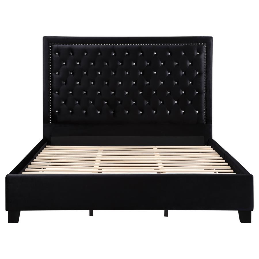 Hailey - King Bed - Black