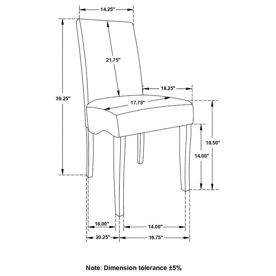 Stanton - Side Chair (Set of 2) - Silver