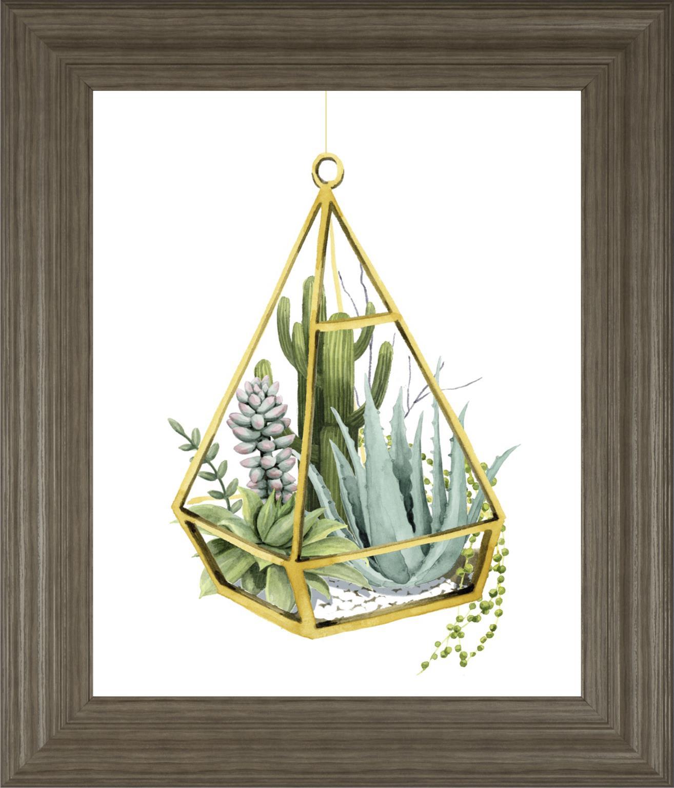 Wild Terrarium III By Grace Popp 22x26 - Green