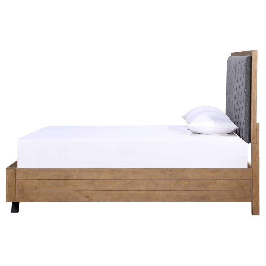 Taylor - Queen Bed - Light Brown