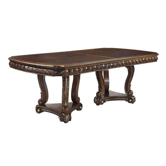 Devayne - Dining Table - Dark Walnut Finish - 30"